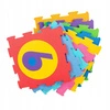SMILY PLAY mata piankowa podłogowa puzzle miękkie kolory duże cyfry 9 EL