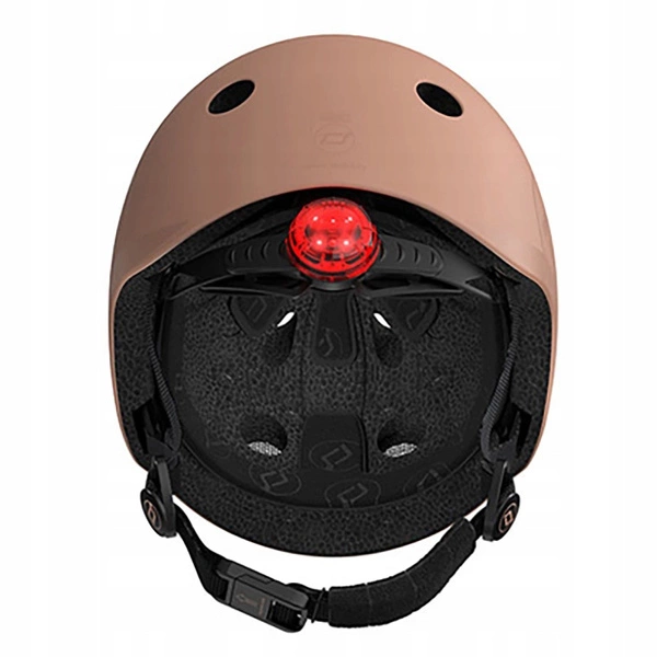 SCOOT AND RIDE KASK S-M dla dzieci regulacja kask rowerowy dziecięcy LED