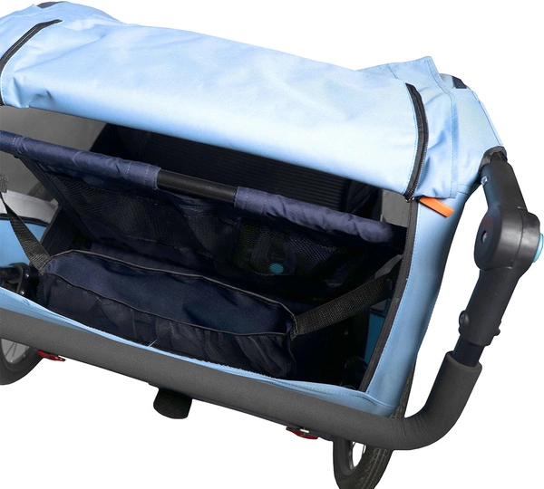 Bellelli Trailblazer green przyczepka rowerowa wózek 2w1