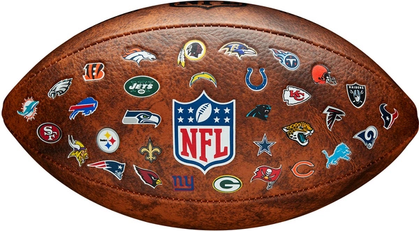 WILSON NFL Teams Junior Jr Piłka do Footballu Amerykańskiego