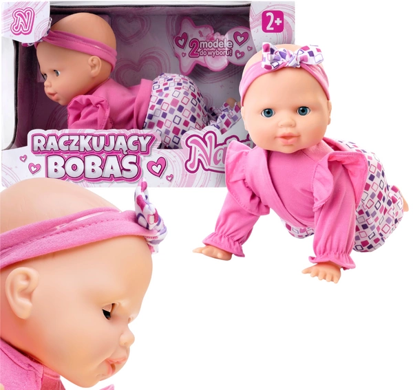 NATALIA LALKA raczkująca bobas gaworzy raczkuje