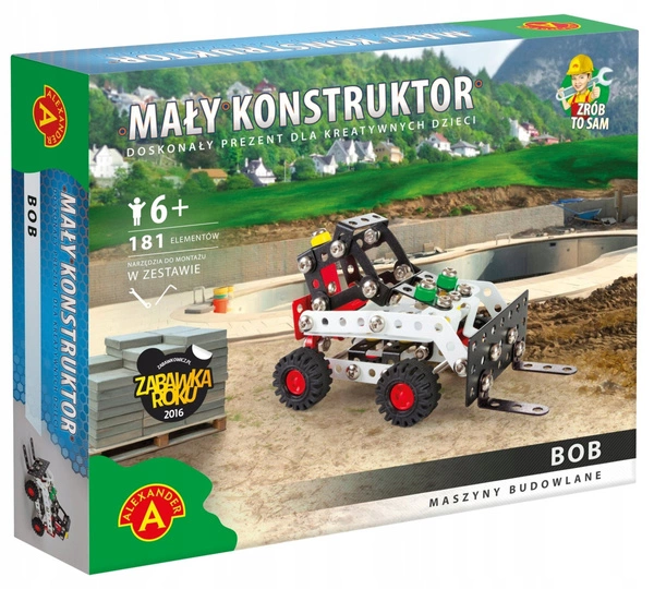 ALEXANDER Mały Konstruktor Maszyny Budowlane 1625