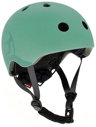 SCOOT AND RIDE KASK S - M dla dzieci regulacja LED