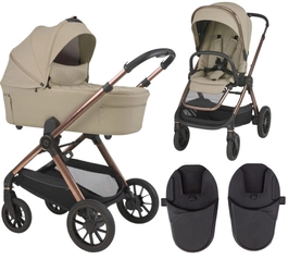 ESPIRO CODE Wózek spacerowy spacerówka gondola 2w1 + akcesoria