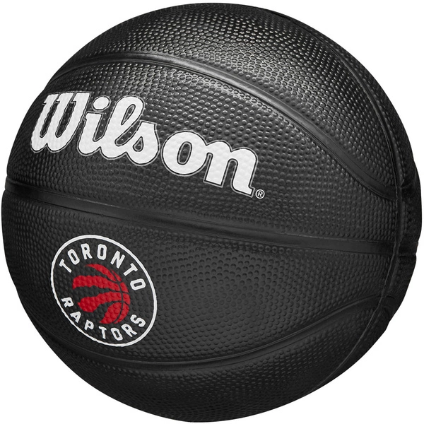 WILSON NBA Toronto Raptors Black 3 Mini Piłka do koszykówki