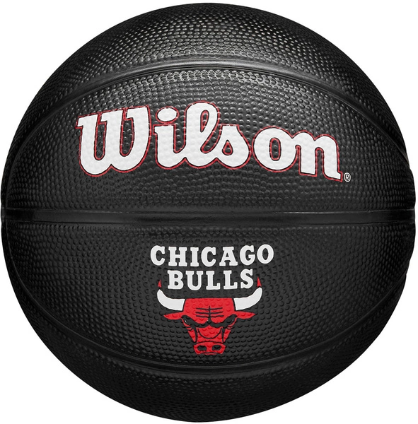 WILSON Chicago Bulls Black 3 Mini Piłka do koszykówki