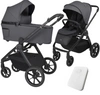 ESPIRO YOGA Wózek spacerowy spacerówka gondola 2w1 + akcesoria