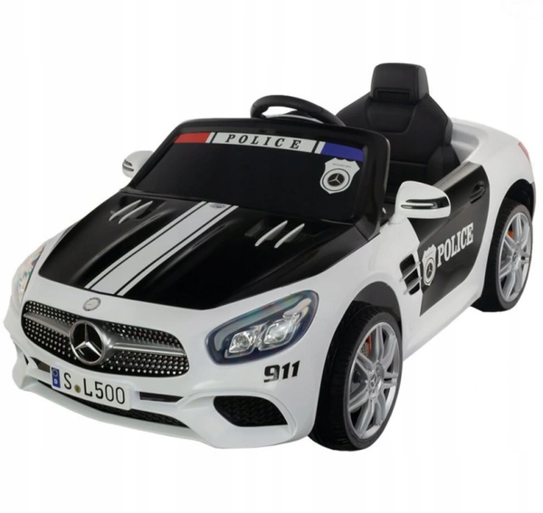 MERCEDES SL500 Auto na akumulator POLICJA DUŻE