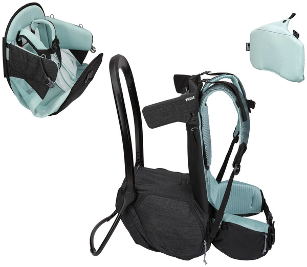 THULE Sapling - Nosidło turystyczne dla dzieci - czarny