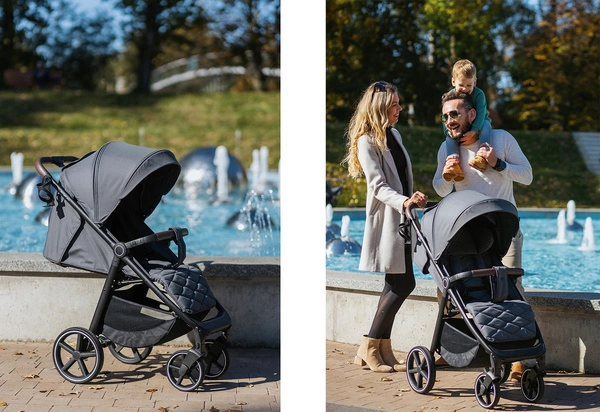 4BABY Stinger PRO Wózek spacerowy lekki składany