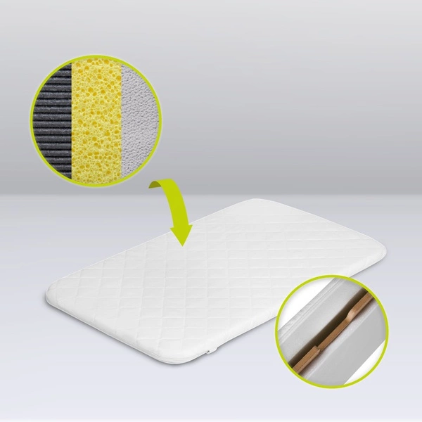 LIONELO LEONIE PLUS 3w1 Łóżeczko dostawne kołyska niemowlęce