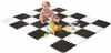 Kinderkraft LUNO Duża Mata Piankowa Puzzle Black