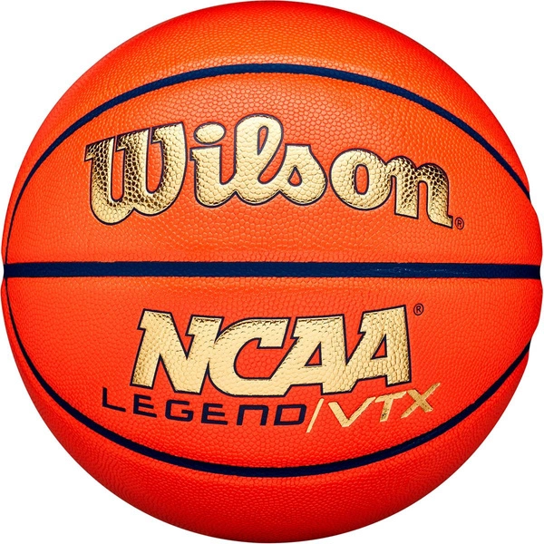 WILSON NCAA Legend VTX Gold Piłka do koszykówki 7 skóra