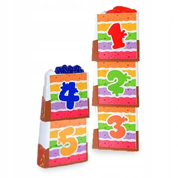 DUMEL Torcikowa układanka zabawka edukacyjna 12m+