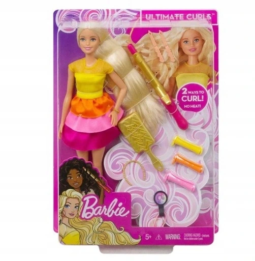Barbie lalka Stylowe loki GBK24
