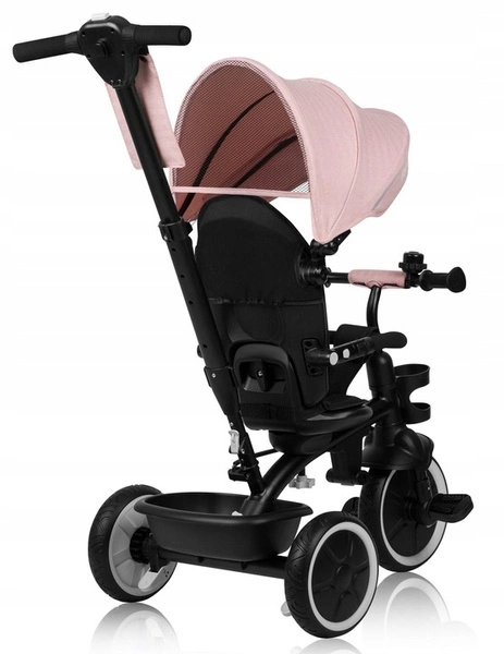 Lionelo rowerek trójkołowy jeździk 2w1 pchacz obracany 360° BERRY