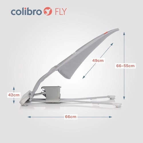 Colibro ergonomiczny leżaczek dla niemowląt melodie wibracje skladany