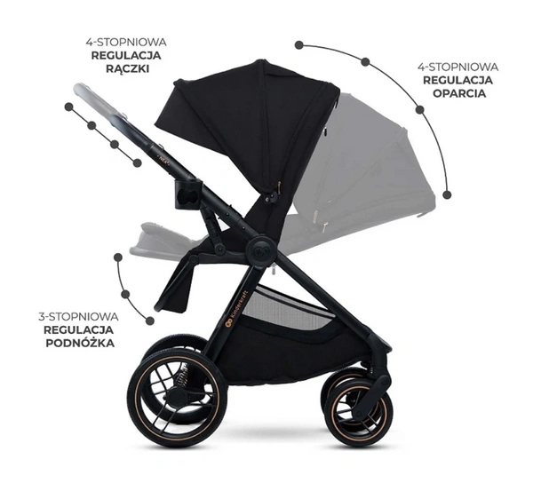 Kinderkraft NEA 2 Wózek dziecięcy wielofunkcyjny 2w1