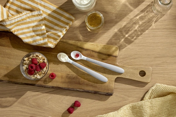 BABYBJORN - łyżeczki, 2 szt. - Light Grey