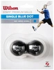 Staff Squash 2 Ball Single Blue Dot