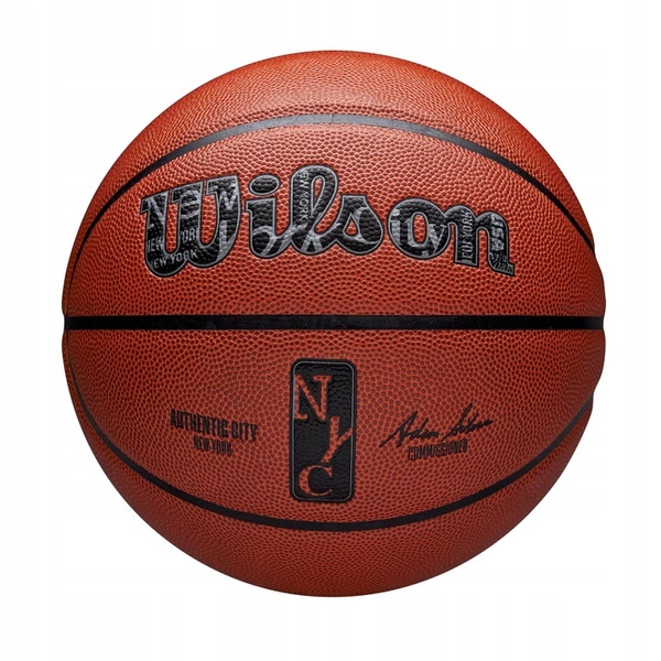 WILSON Piłka do koszykówki NBA Authentic City Edition New York City rozmiar 7