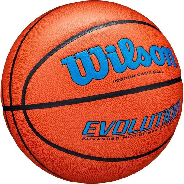 WILSON EVOLUTION Blue Piłka do koszykówki 7 skóra