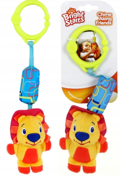 BRIGHT STARTS GRZECHOTKA Zawieszka DZWONEK LEW