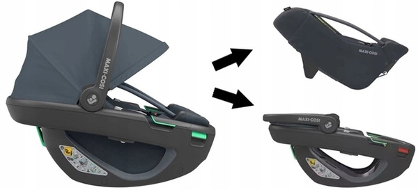 MAXI COSI CORAL 360 fotelik nosidełko samochodowe 0-12 kg 40 - 75 cm