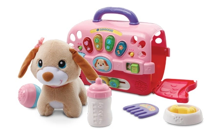 VTECH KUFEREK TRANSPORTEREK INTERAKTYWNY PIESEK PL