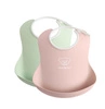 BABYBJORN - 2 duże śliniaki -  Powder Green/ Powder Pink