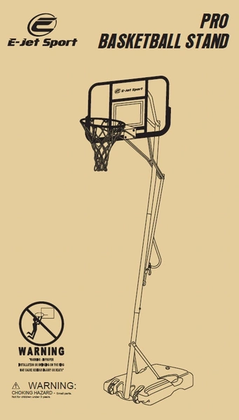EJET PRO Konstrukcja Kosz Koszykówki REG 244-305