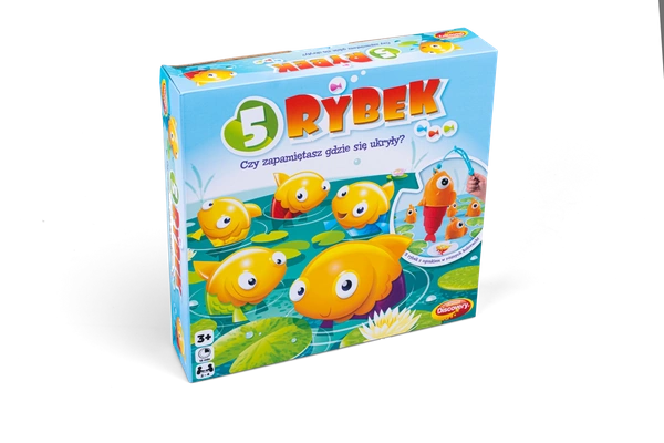 DUMEL gra zręcznościowa 5 Rybek Łowienie memo 0144