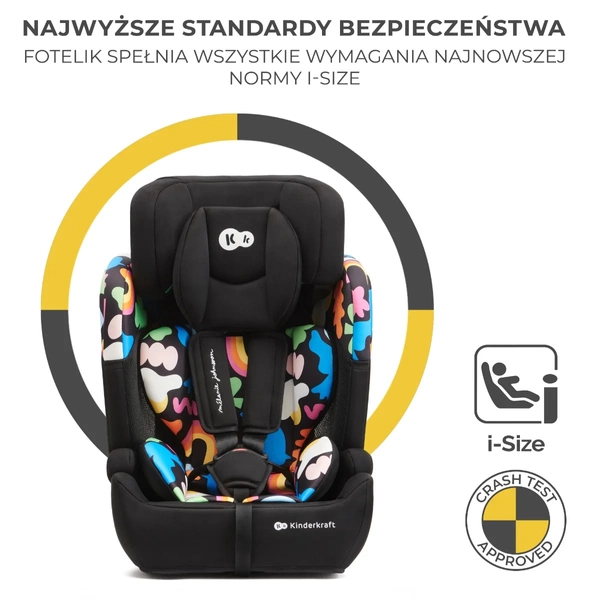 Fotelik samochodowy Kinderkraft COMFORT UP I-SIZE 76-150 cm 9-36 kg