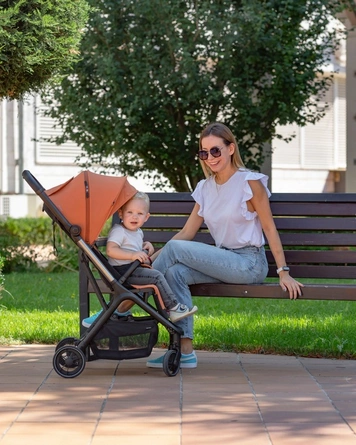 Wózek spacerowy do 22kg z pełnym wyposażeniem CARRELLO NOVA