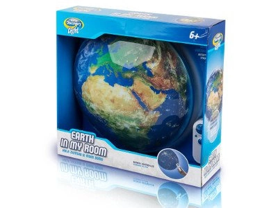 DUMEL Kula Ziemska Lampka Na Pilota Świeci 2181 5+