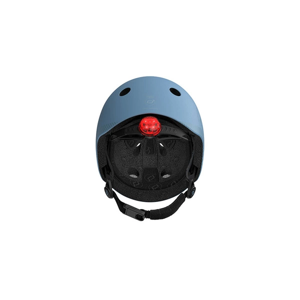 SCOOT AND RIDE KASK M-L dla dzieci regulacja kask rowerowy dziecięcy LED