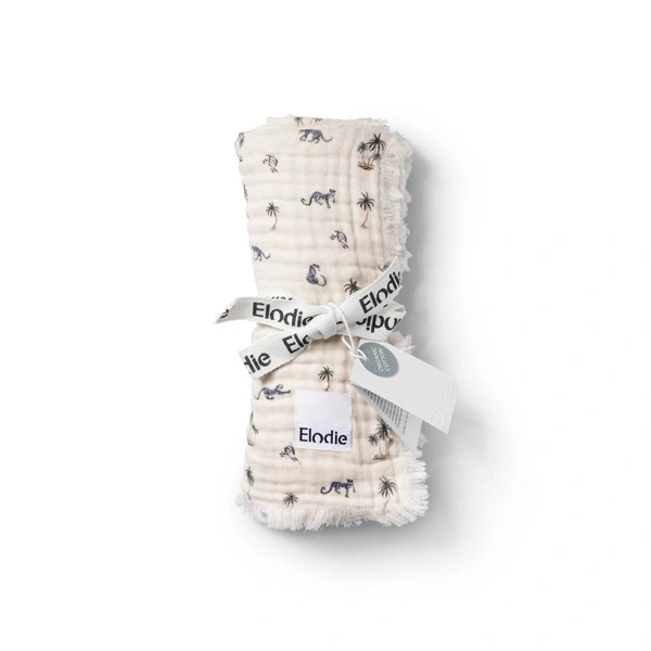 Elodie Details - Kocyk Soft Cotton Blanket - Garden Leo’s Resort