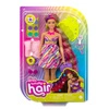 Barbie Lalka HCM89 Totally Hair ODLOTOWE FRYZURY KWIATY KWIATKI