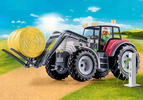 PLAYMOBIL country duży traktor z rolnikiem 71305