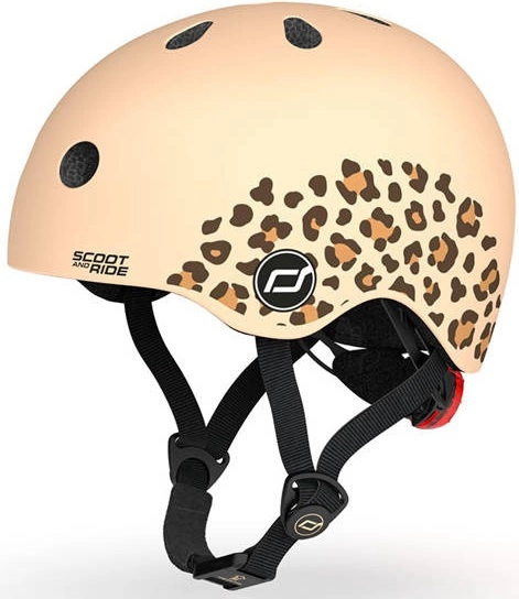 SCOOT AND RIDE KASK XXS-S dla dzieci regulacja LED