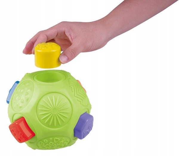 DUMEL PIŁKA SENSORYCZNA DO MASAŻU SORTER KSZTAŁTÓW