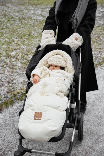 Elodie Details - Mufki do wózka - Soft Sherpa