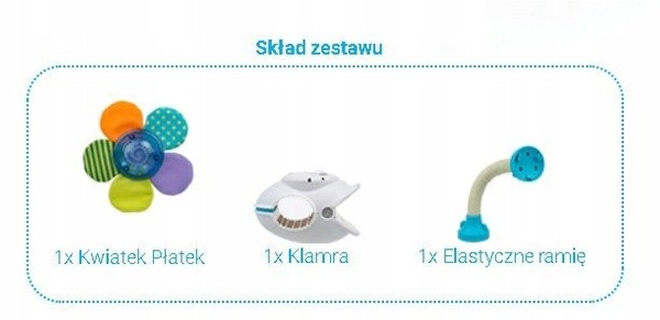 DUMEL KLIK KLIPS Kwiatek Płatek Zawieszka DD603 0+