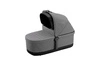 Wózek głęboko spacerowy Thule Sleek Grey Melange on Black