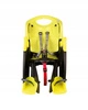 BELLELLI Tiger Clamp fotelik rowerowy na bagażnik HI-VIZ