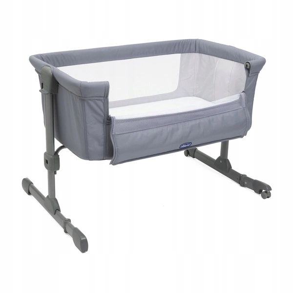 CHICCO NEXT2ME Essential stone R_LUX Łóżeczko dostawne 0-9kg