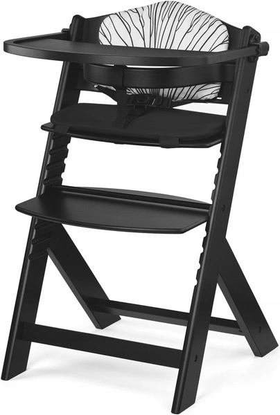 ENOCK Drewniane krzesełko do karmienia + poduszka