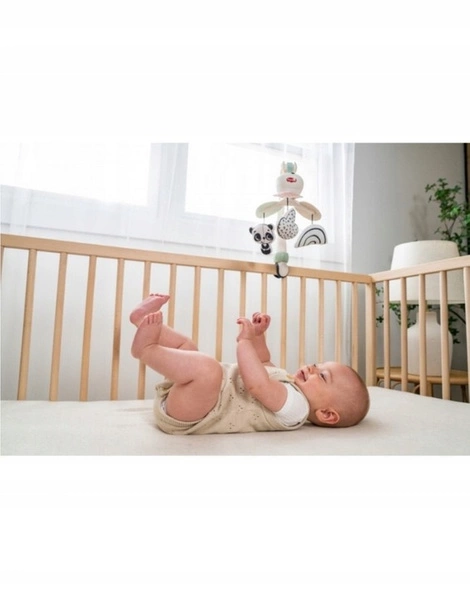 TINY LOVE karuzela do wózka łóżeczka fotelika decor czarno biała z klipsem