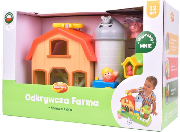 DUMEL Odkrywcza Farma Zabawka Interaktywna mówi pl