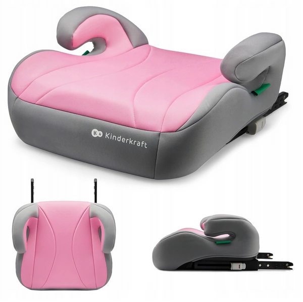 Kinderkraft I-BOOST Fotelik samochodowy BOOSTER PODSTAWKA PODKŁADKA 135-150 i-Size 15-36 kg isofix